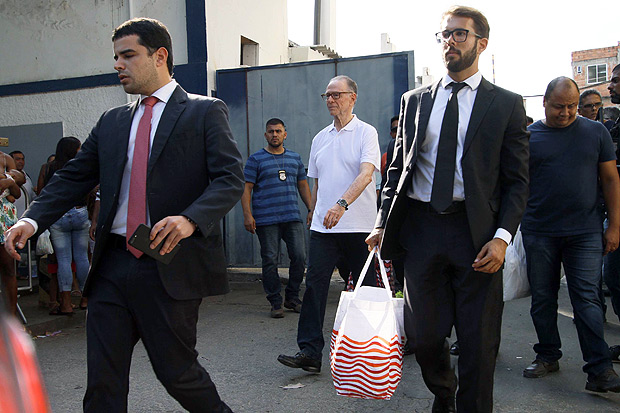 Carlos Arthur Nuzman deixa a cadeia pública de Benfica, na Zona Norte do Rio de Janeiro (RJ)
