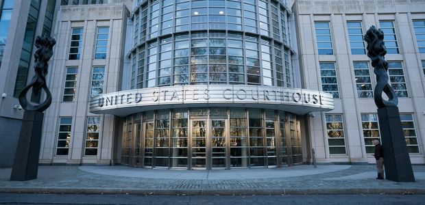 Corte do Brooklyn em que acontecem os julgamentos do caso de corrupo da Fifa