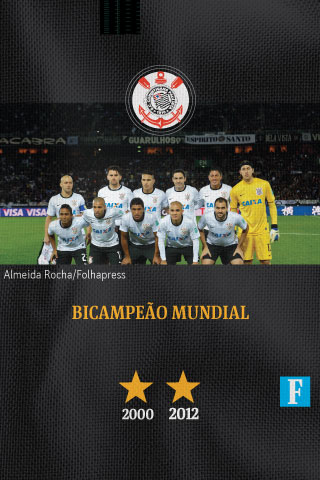 Poster do Corinthians Bicampeão Mundial de Clubes 2000 – 2012