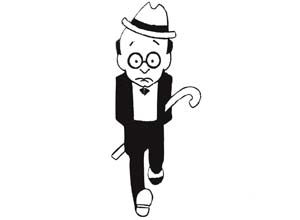 Personagem Juca Pato, do caricaturista Belmonte