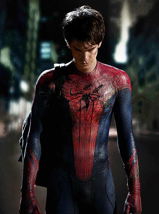 Primeira imagem divulgada de Andrew Garfield como Homem-Aranha
