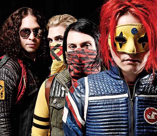 A banda norte-americana My Chemical Romance, que anunciou sua separação após 12 anos de carreira e quatro discos gravados
