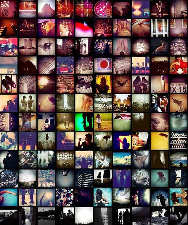 Montagem de fotos de instagram feita para a Expogram, na Tag and Juice