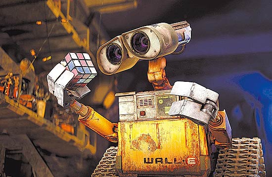 Cena de "Wall-E", filme que será exibido no Dia da Família neste domingo, no CCBB