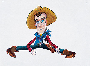 Woody em seus primeiros traos