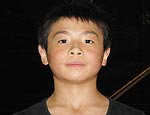 Zhang, 11, durante treino