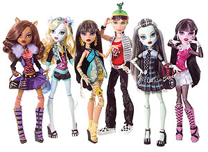 Personagens da srie "Monster High"