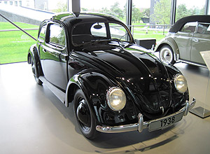 KDF Wagen 1938, da Volkswagen, o primeiro fusca. (Foto: Eduardo Sodr/Folhapress)