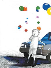 Capa do livro "O Pote Mgico", de Ferrz, lanado pela ed. Planeta Infantil