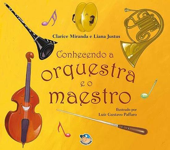 Capa de "Conhecendo a Orquestra e o Maestro"