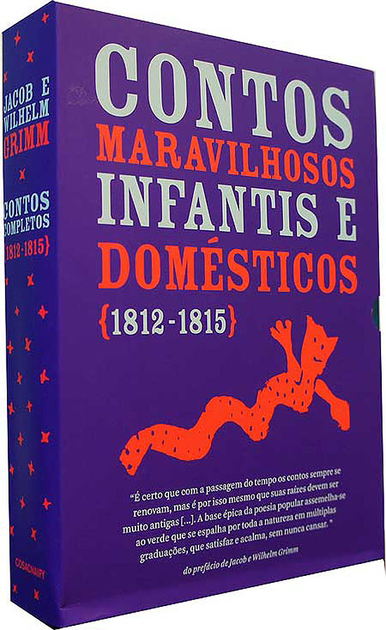 Capa do recém-lançado "Contos Maravilhosos Infantis e Domésticos" (veja mais sobre ele abaixo)