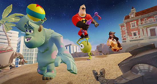 Imagens do novo game da Disney, o ´Disney Infinity