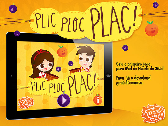 Turma do Sítio do Picapau Amarelo vira aplicativo para iPad