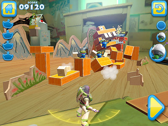 Cena do game Toy Story: Smash It!
