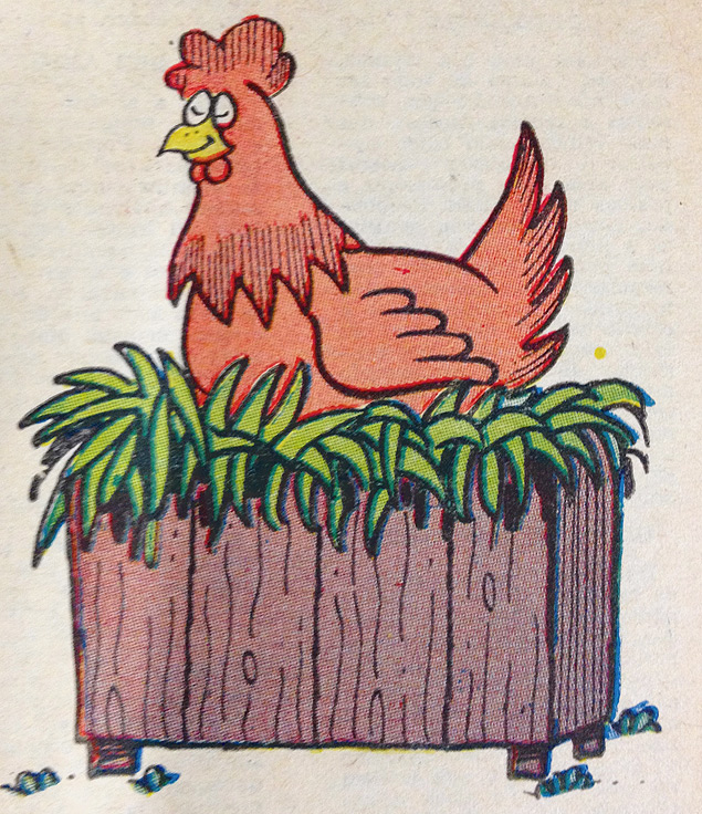 Desenho da edio da "Folhinha" de 23 de outubro de 1966