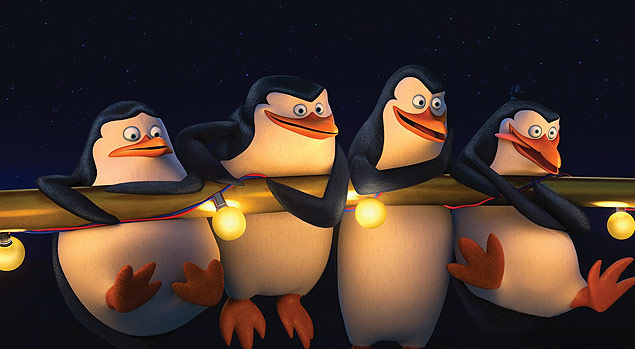 Cena da animao "Os Pinguins de Madagascar"
