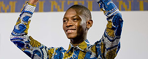 O garoto Abraham Keita – Bart Maat/AFP