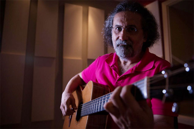 O músico paulistano Luiz Tatit