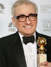 Martin Scorsese ganhou o Globo de Ouro de diretor por "Os Infiltrados"