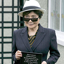 Yoko Ono processou documentrio que usa msica "Imagine", do ex-Beatle John Lennon