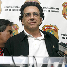 Salvatore Cacciola chega ao Brasil; ele será transferido para o presídio de Bangu 8