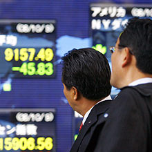 Bolsa de Tóquio (Japão) afundou 11,3% após a abertura, no maior recuo desde 87
