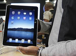iPad, computador com tela sensível ao toque da Apple, liberado nesta segunda para venda no Brasil pela Anatel