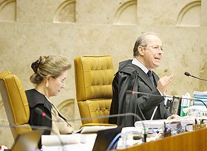 Ministros Ellen Gracie e Celso de Mello no STF (Supremo Tribunal Federal); Supremo reconhece por unanimidade a união gay