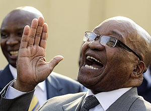 O presidente da frica do Sul, Jacob Zuma