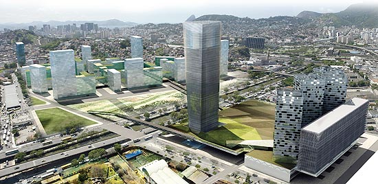 vista geral do projeto desenvolvido por João Pedro Backheuser em parceria com um escritório de arquitetura de Barcelona