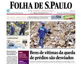 Bens de vítimas de queda de prédios são desviados