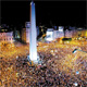 Protesto rene milhares em Buenos Aires