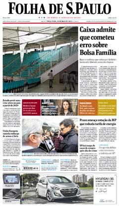 Veja a verso digital da Folha