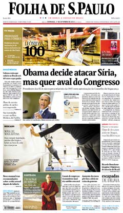 Veja a verso digital da Folha