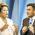 Em debate, Acio e Dilma desistem de ataques pessoais