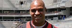 O jogador Adriano em 2014 – Divulgação/Clube Atlético Paranaense O jogador Adriano em 2014 – Divulgação/Clube Atlético Paranaense