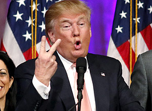 O candidato republicano Donald Trump – Joe Skipper/Reuters O candidato republicano Donald Trump – Joe Skipper/Reuters