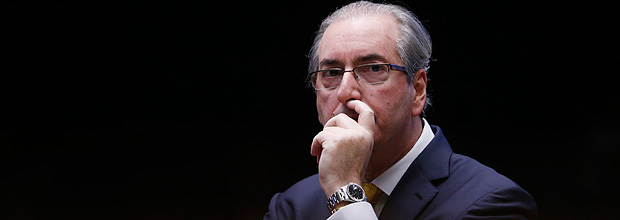 BRASILIA, DF, BRASIL, 12-09-2016, O deputado Eduardo Cunha, se defende em sessao na Camara dos Deputados, que vai decidir se o seu mandato sera cassado. (Foto: Pedro Ladeira/Folhapress, PODER)