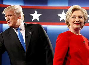 Trump e Hillary – Jonathan Ernst/Reuters Trump e Hillary – Jonathan Ernst/Reuters