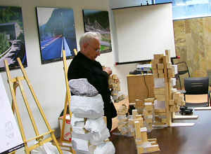Cena do filme 'The Competition', que registra pesos-pesados da arquitetura na disputa por um projeto em Andorra – Divulgação Cena do filme 'The Competition', que registra pesos-pesados da arquitetura na disputa por um projeto em Andorra – Divulgação