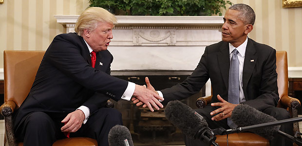 Após animosidades, Obama recebe Trump na Casa Branca para discutir transição