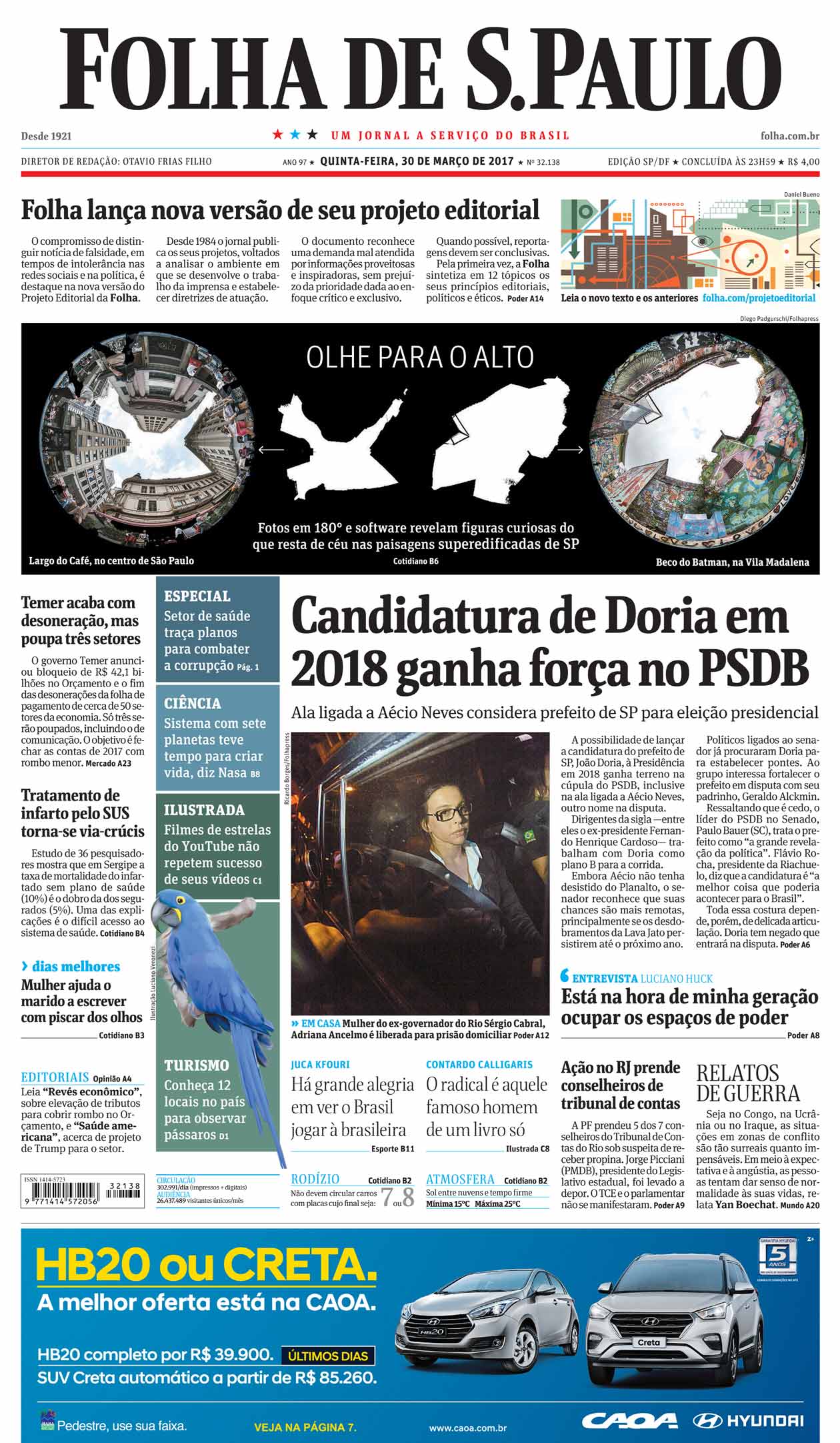 Capa Folha de S.Paulo Edio So Paulo