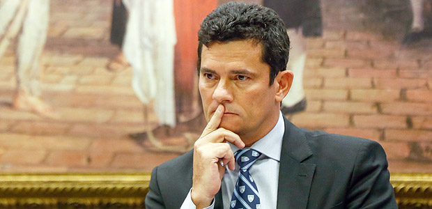 O juiz Sergio Moro participa de audiência pública na Câmara