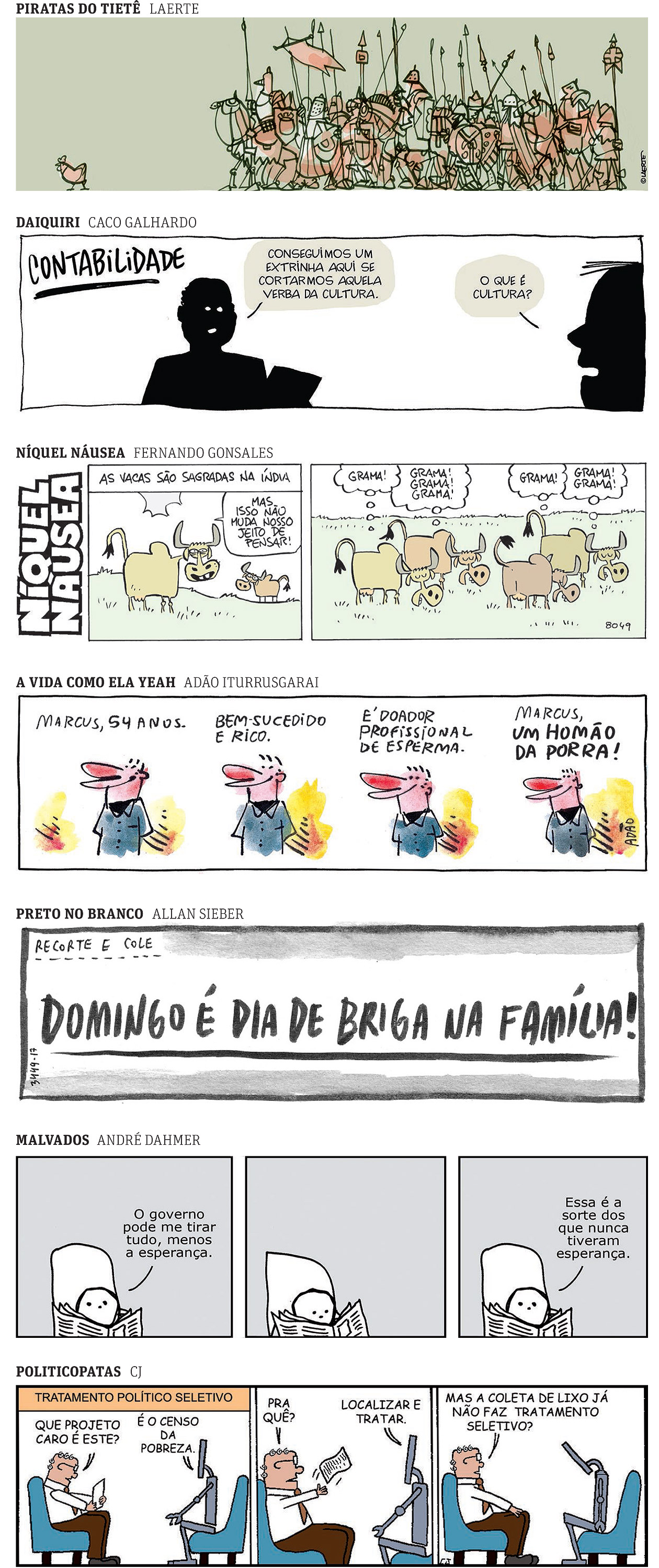 Quadrinhos 09042017 Ilustrada Folha De Spaulo 5631