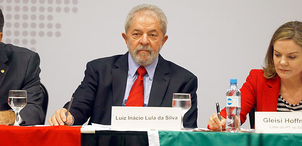 BRASILIA, DF, BRASIL, 24-04-2017-Ex presidente Lula participa de evento organizado pelo PT para discutir propostas para a economia brasileira Foto: Pedro Ladeira/Folhapress Cod: 4847