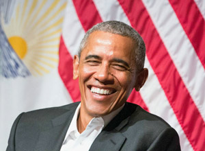 O ex-presidente dos EUA Barack Obama reaparece em diálogo com estudantes em Chicago – Zbigniew Bzdak/TNS/ZUMAPRESS/Xinhua O ex-presidente dos EUA Barack Obama reaparece em diálogo com estudantes em Chicago – Zbigniew Bzdak/TNS/ZUMAPRESS/Xinhua