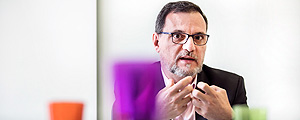 Fabio Luchetti, CEO do Grupo Porto Seguro, no espaço cultural da empresa, no centro de São Paulo – Eduardo Knapp/Folhapress Fabio Luchetti, CEO do Grupo Porto Seguro, no espaço cultural da empresa, no centro de São Paulo – Eduardo Knapp/Folhapress