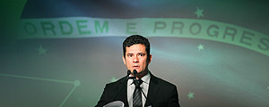 Danilo Verpa/Folhapress El juez Moro dice que descarta ser candidato a la presidencia de Brasil