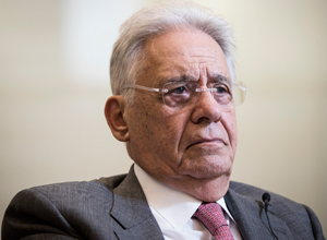 O ex-presidente Fernando Henrique Cardoso em seu escritorio no IFHC, no centro de São Paulo – Eduardo Knapp/Folhapress O ex-presidente Fernando Henrique Cardoso em seu escritorio no IFHC, no centro de São Paulo – Eduardo Knapp/Folhapress