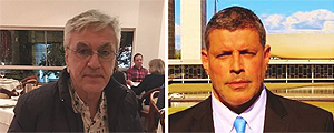 O cantor Caetano Veloso e o ator Alexandre Frota – Fotomontagem/Reprodução Facebook O cantor Caetano Veloso e o ator Alexandre Frota – Fotomontagem/Reprodução Facebook